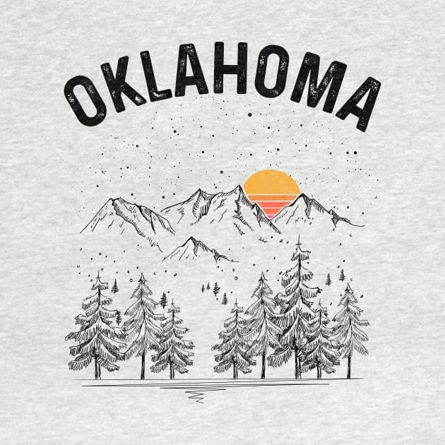 Oklahoma State Vintage Retro by DanYoungOfficial